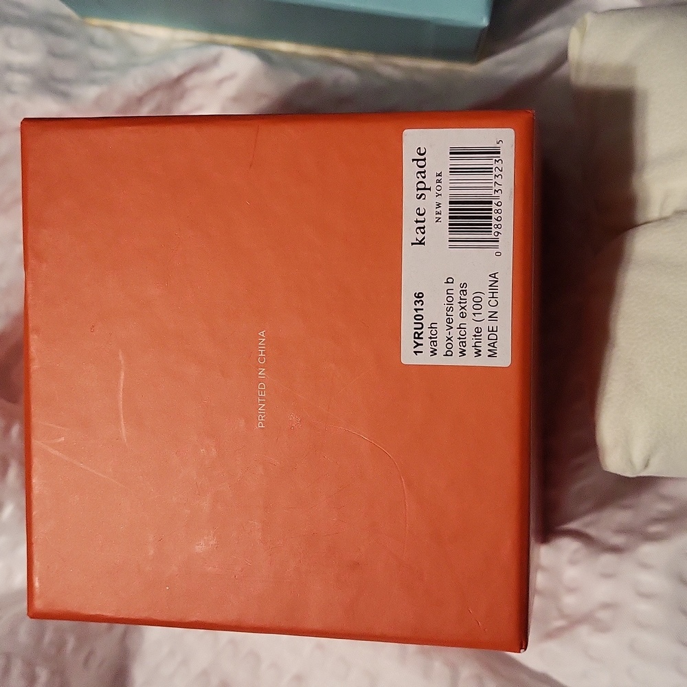 EMPTY Kate Spade Watch Box Pillow Storage - Picture 5 of 7